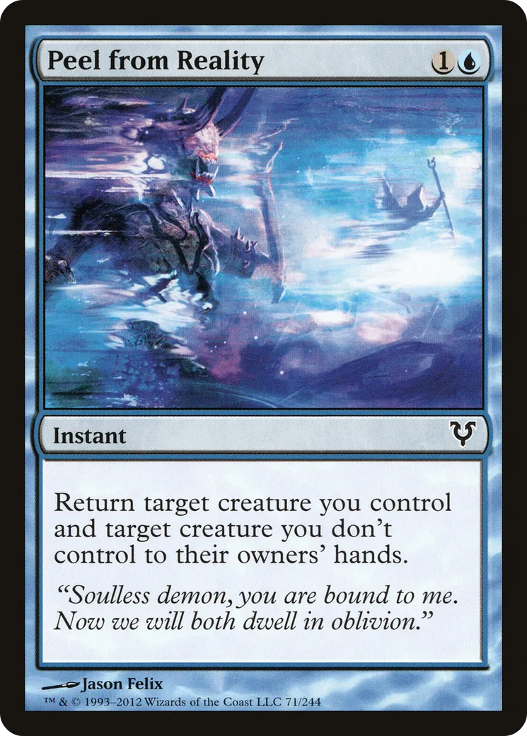 Épluchage de réalité — Avacyn Restored — Magic: The Gathering