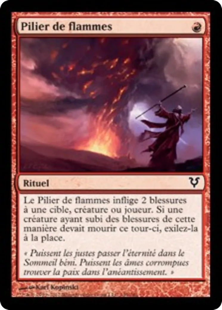 Pilier de flammes — Avacyn Restored — Magic: The Gathering