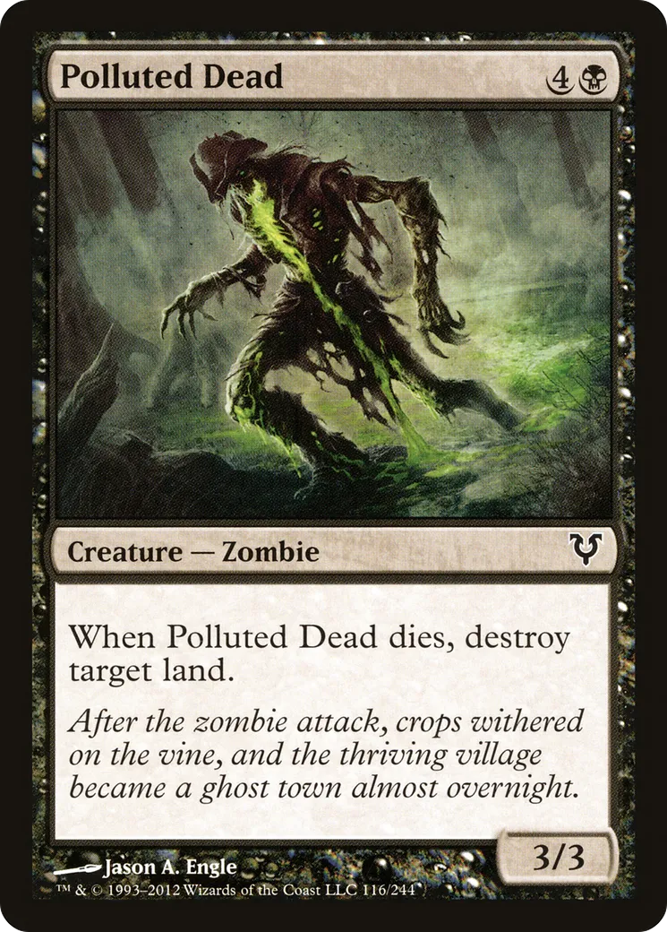 Mort pollué — Avacyn Restored — Magic: The Gathering