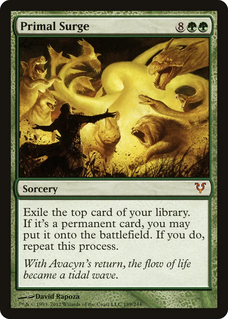 Primal Surge — Avacyn Restored — Magic: The Gathering