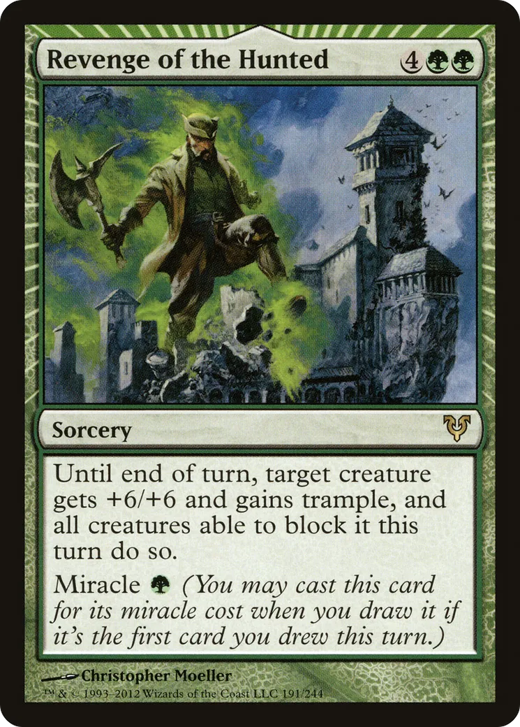 Revenge of the Hunted — Avacyn Restored — Magic: The Gathering