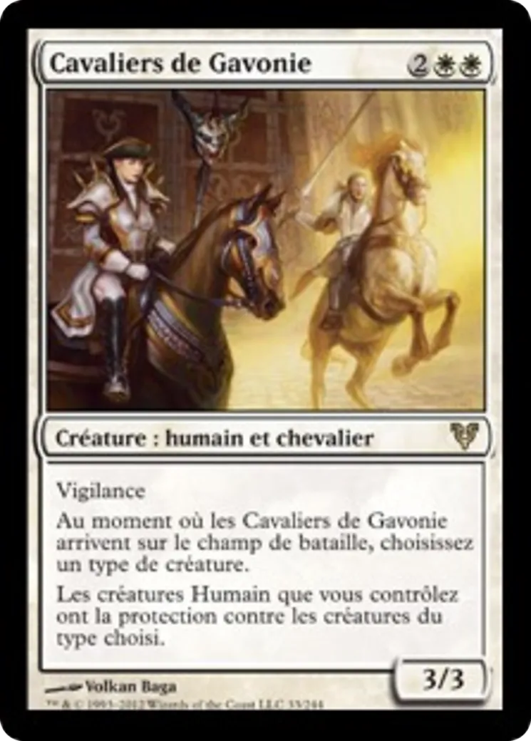 Cavaliers de Gavonie from Avacyn Restored - Magic: The Gathering