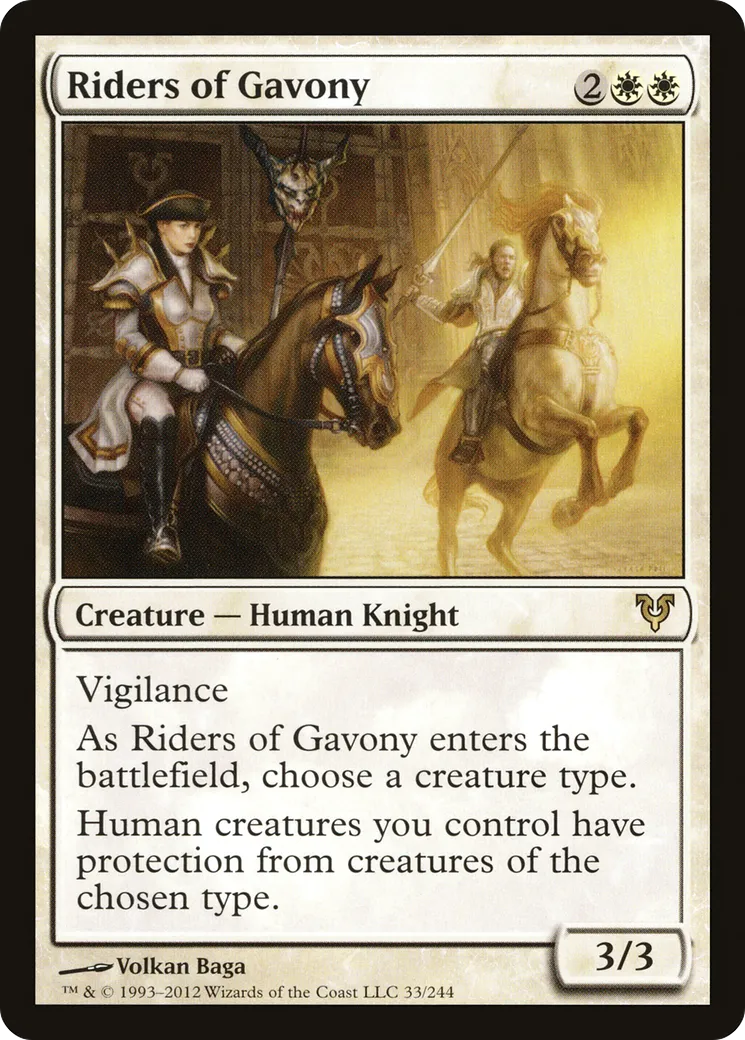 Riders of Gavony — Avacyn Restored — Magic: The Gathering