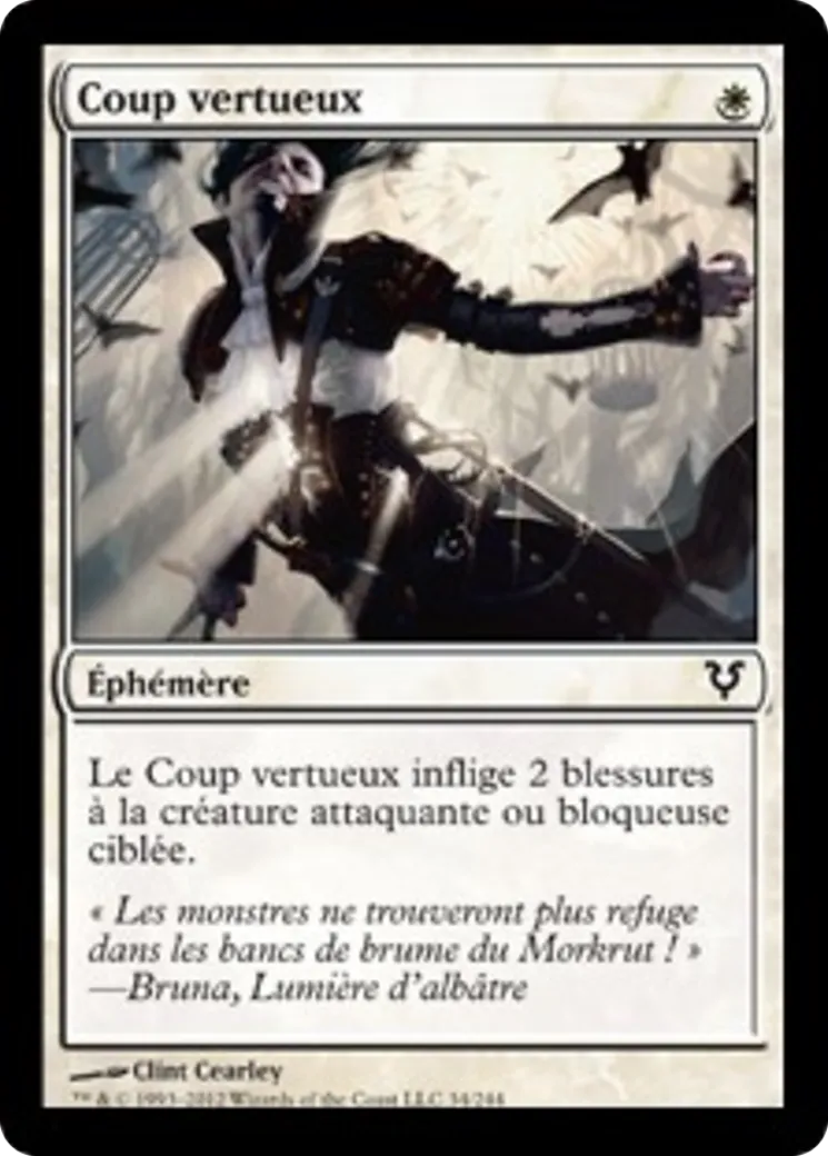 Coup vertueux — Avacyn Restored — Magic: The Gathering