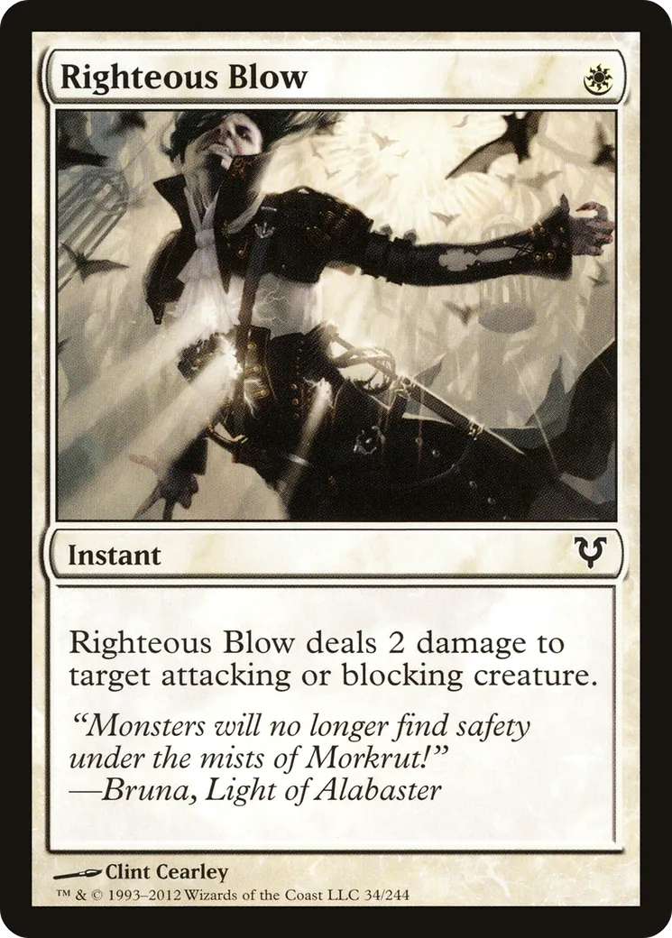 Righteous Blow — Avacyn Restored — Magic: The Gathering