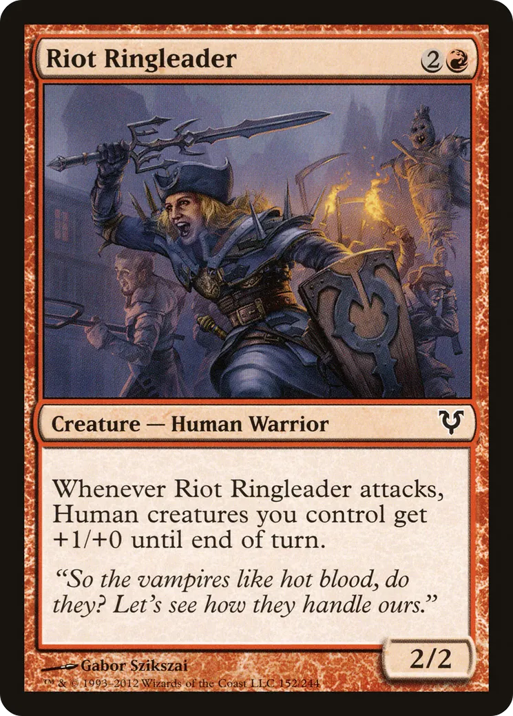 Riot Ringleader — Avacyn Restored — Magic: The Gathering