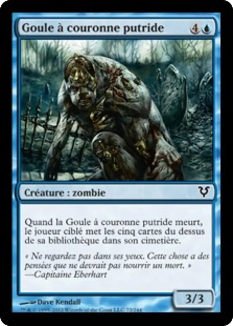 Goule à couronne putride — Avacyn Restored — Magic: The Gathering