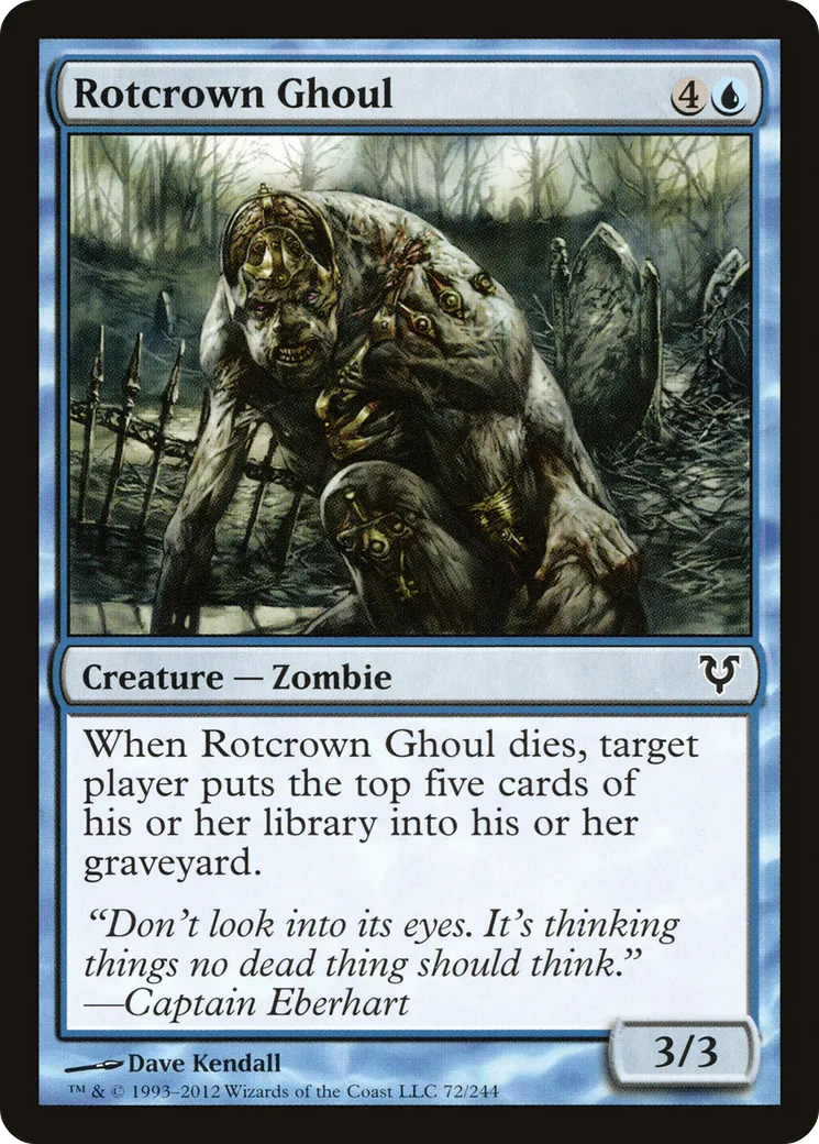 Rotcrown Ghoul — Avacyn Restored — Magic: The Gathering