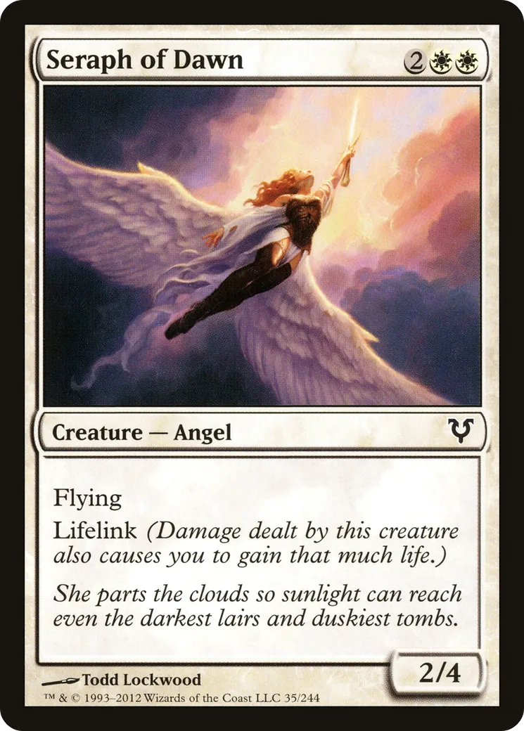 Séraphine de l'aube — Avacyn Restored — Magic: The Gathering