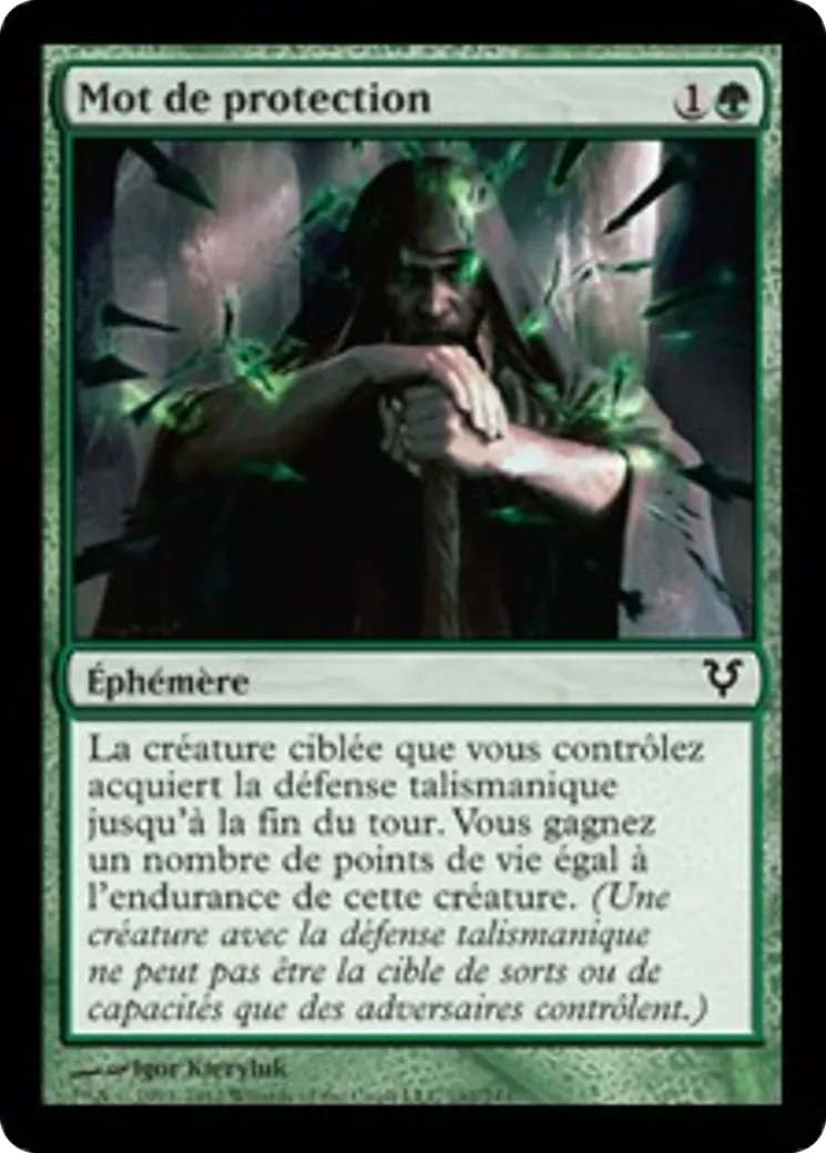 Mot de protection — Avacyn Restored — Magic: The Gathering