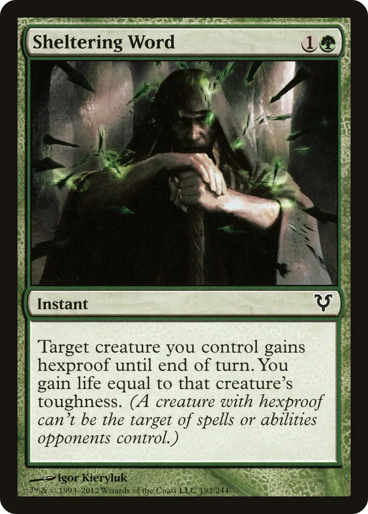 Mot de protection — Avacyn Restored — Magic: The Gathering