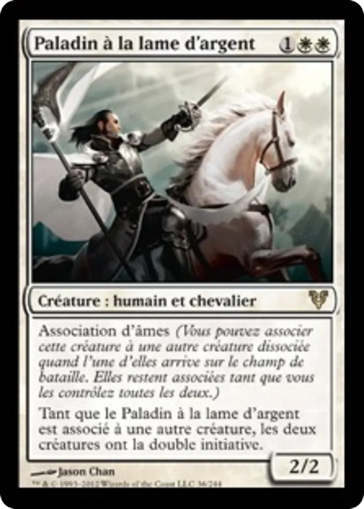 Paladin à la lame d'argent — Avacyn Restored — Magic: The Gathering