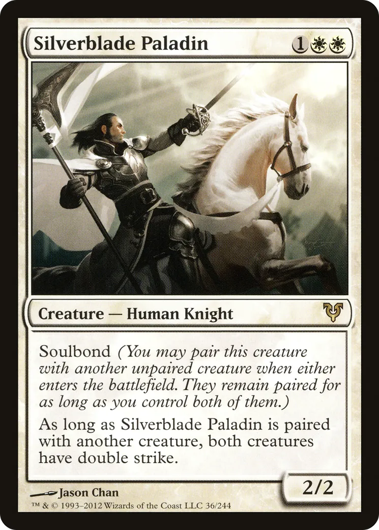 Silverblade Paladin — Avacyn Restored — Magic: The Gathering