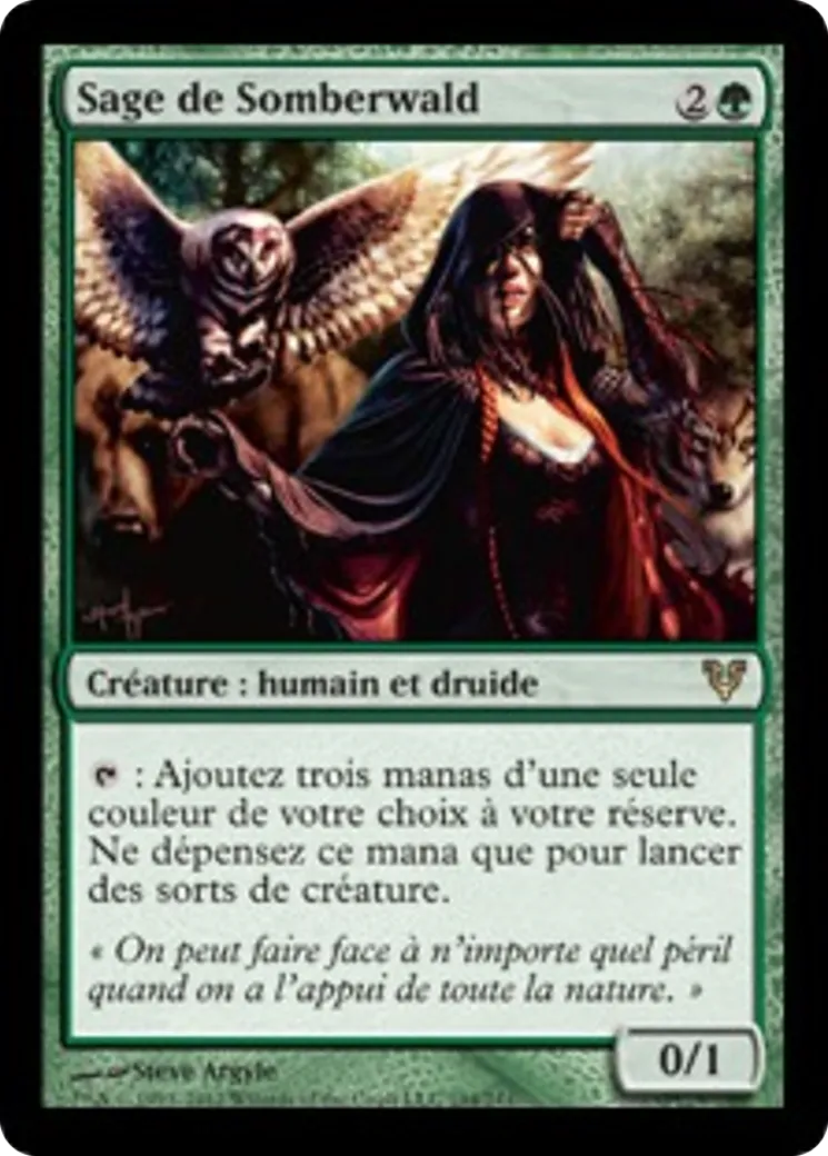 Sage de Somberwald — Avacyn Restored — Magic: The Gathering