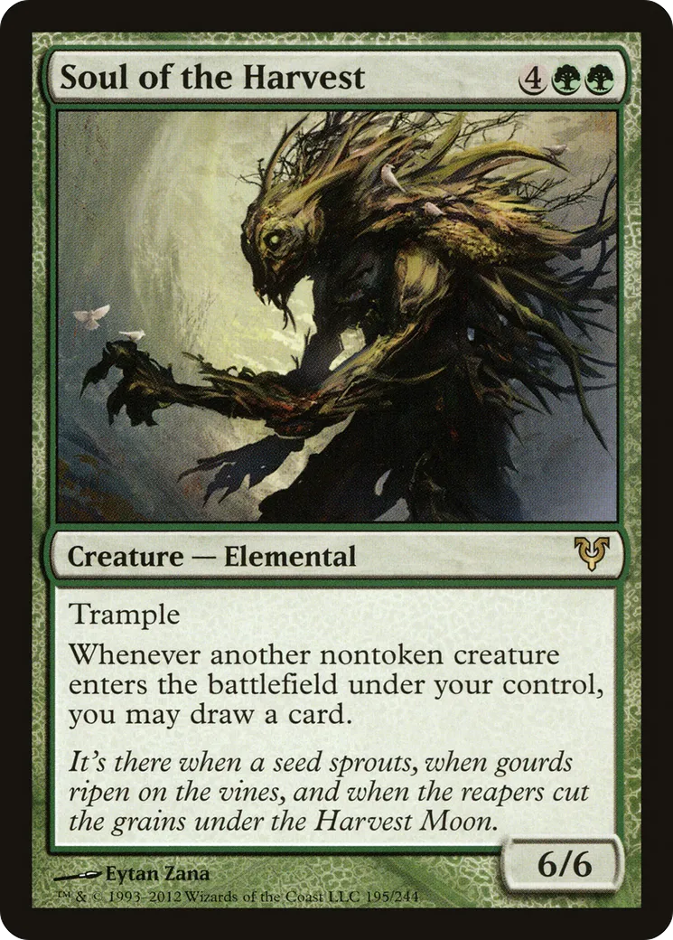 Soul of the Harvest — Avacyn Restored — Magic: The Gathering