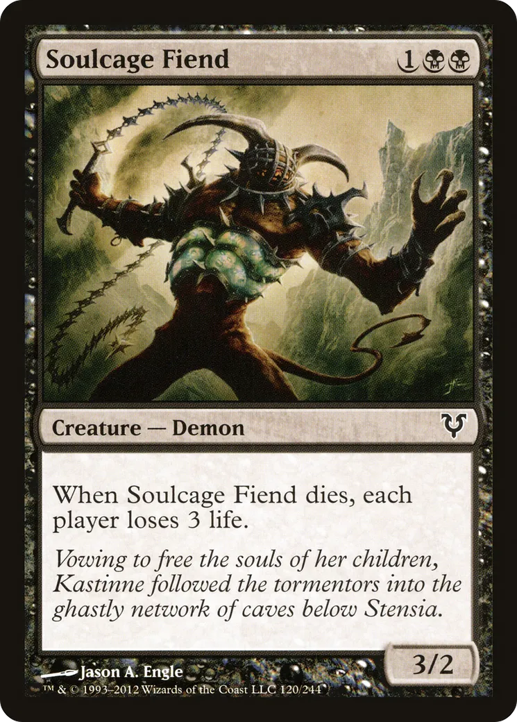 Fielleux de la cage aux âmes — Avacyn Restored — Magic: The Gathering