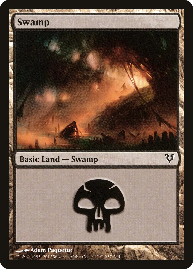 Swamp — Avacyn Restored — Magic: The Gathering