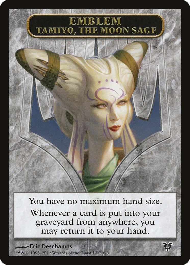 Tamiyo, the Moon Sage Emblem — Avacyn Restored — Magic: The Gathering