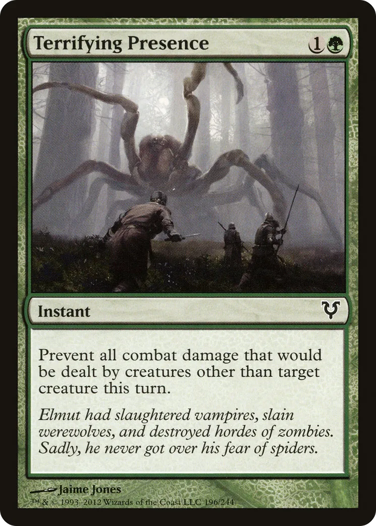 Terrifying Presence — Avacyn Restored — Magic: The Gathering