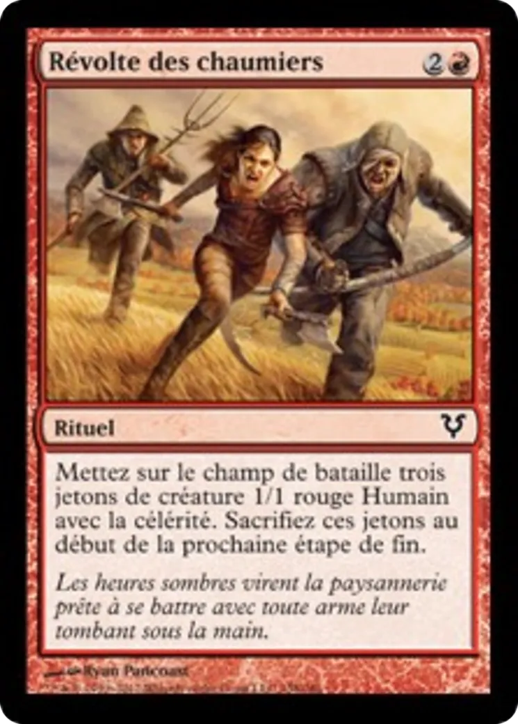 Révolte des chaumiers — Avacyn Restored — Magic: The Gathering