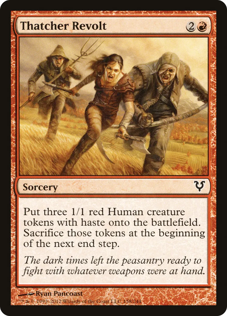 Thatcher Revolt from Avacyn Restored - Magic: The Gathering