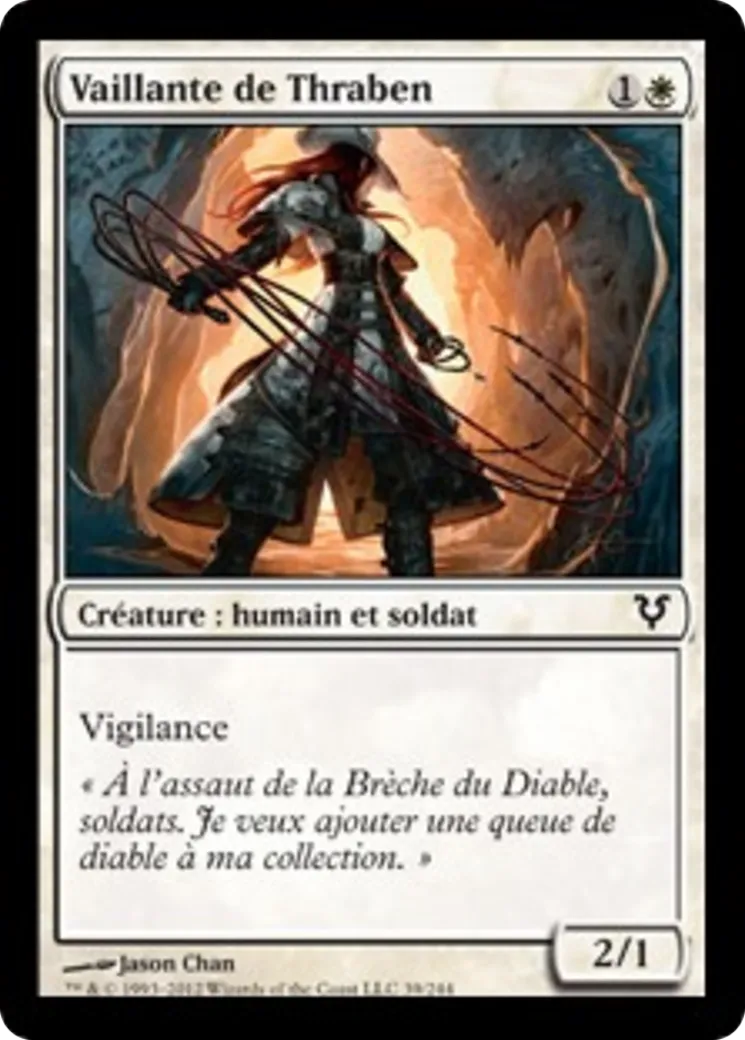 Vaillante de Thraben — Avacyn Restored — Magic: The Gathering