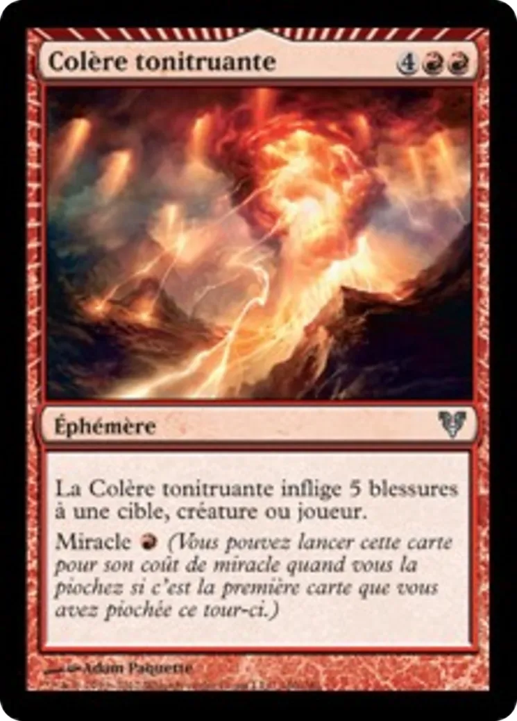 Colère tonitruante from Avacyn Restored - Magic: The Gathering