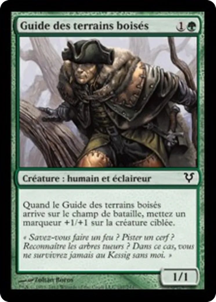 Guide des terrains boisés from Avacyn Restored - Magic: The Gathering