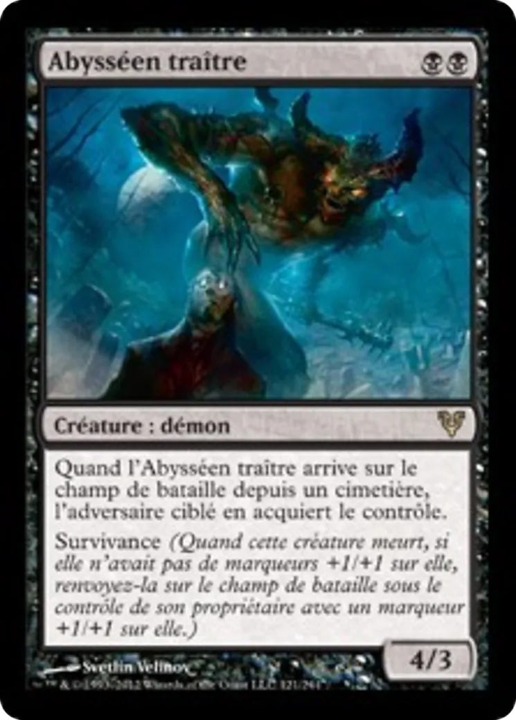 Abysséen traître — Avacyn Restored — Magic: The Gathering