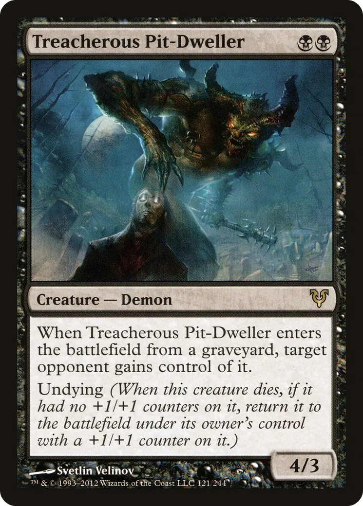 Treacherous Pit-Dweller — Avacyn Restored — Magic: The Gathering