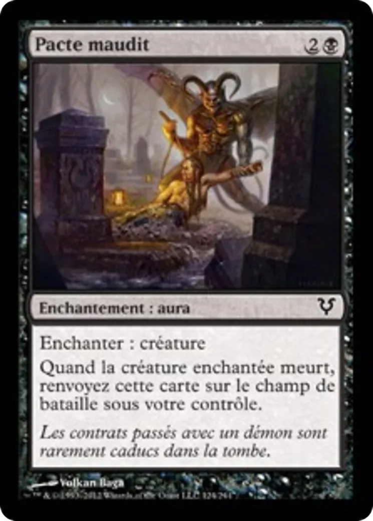 Pacte maudit — Avacyn Restored — Magic: The Gathering
