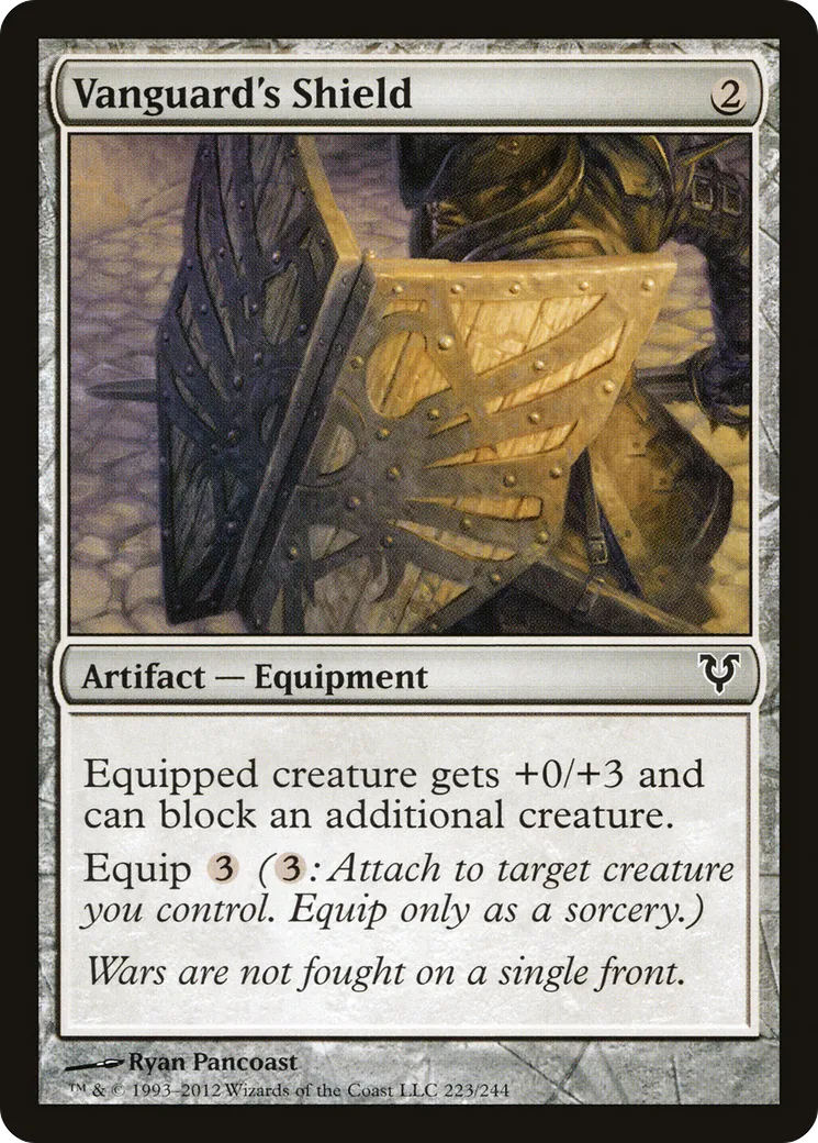 Vanguard's Shield from Avacyn Restored - Magic: The Gathering