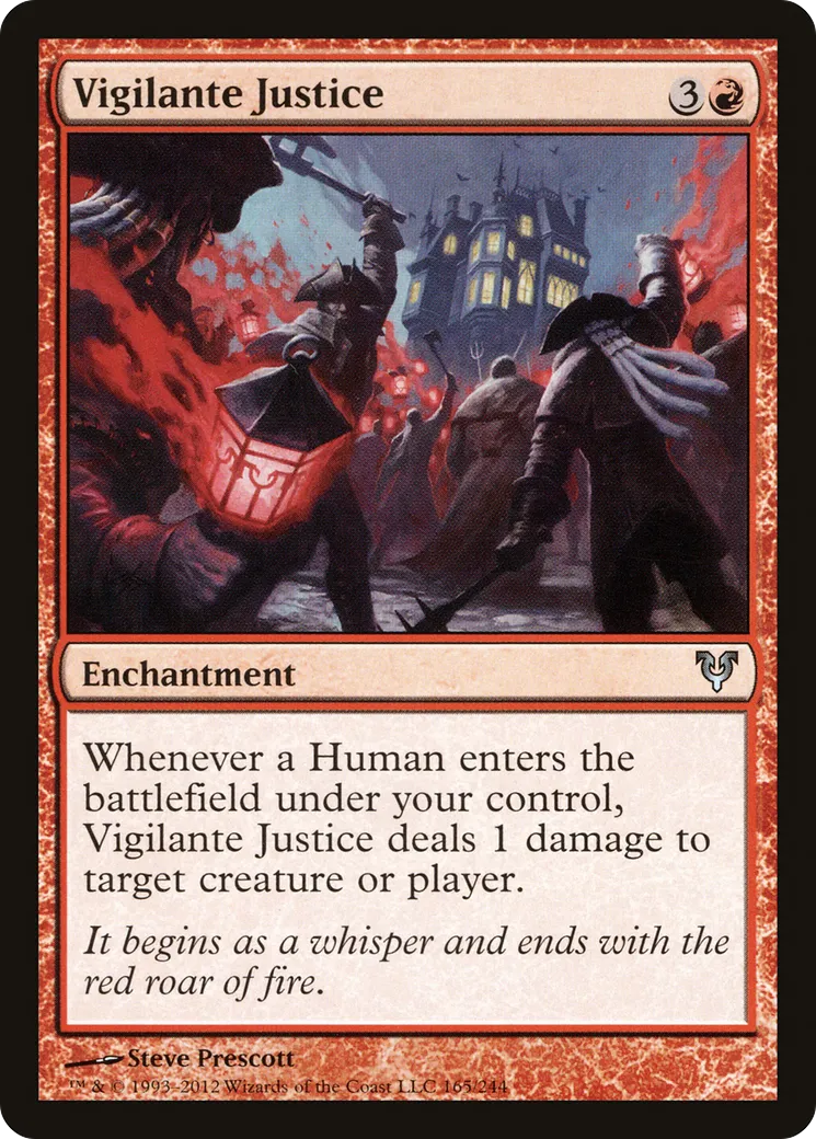 Vigilante Justice — Avacyn Restored — Magic: The Gathering