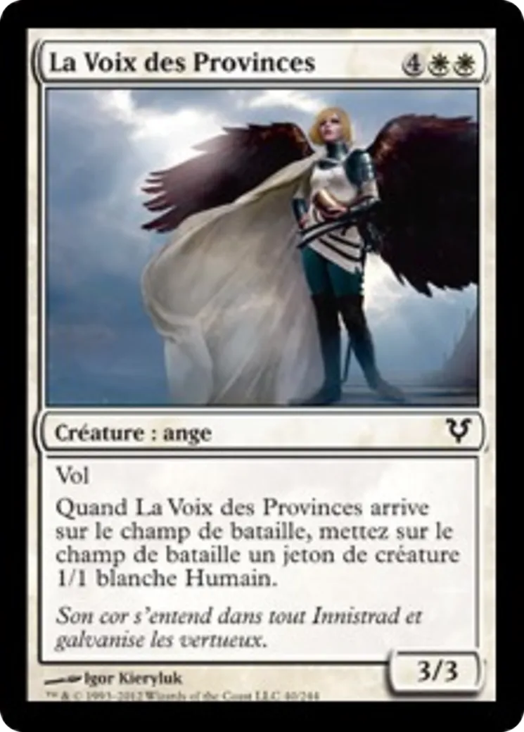 La Voix des Provinces — Avacyn Restored — Magic: The Gathering