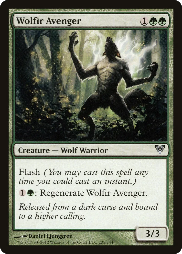 Vengeur wolfir — Avacyn Restored — Magic: The Gathering