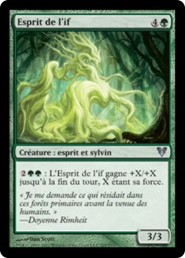 Esprit de l'if — Avacyn Restored — Magic: The Gathering