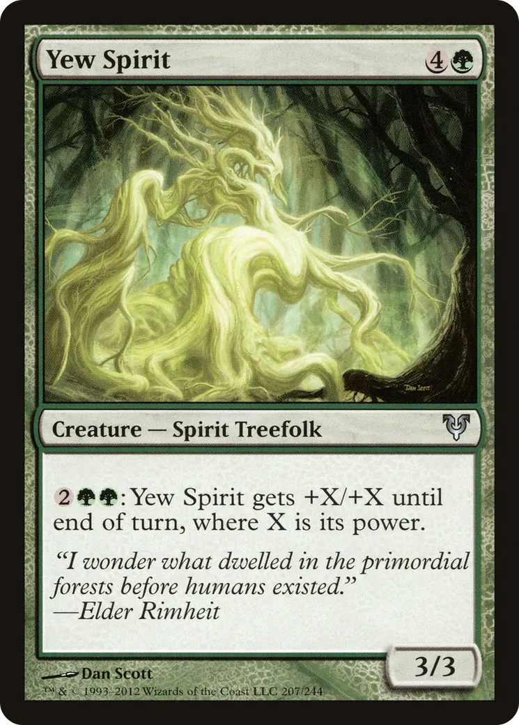 Yew Spirit — Avacyn Restored — Magic: The Gathering