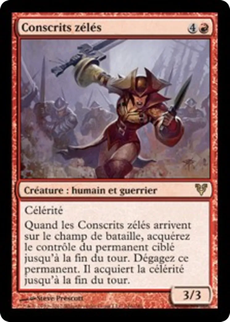Conscrits zélés — Avacyn Restored — Magic: The Gathering