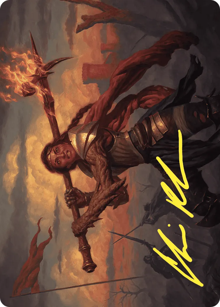 Imodane, the Pyrohammer — Wilds of Eldraine Art Series — Magic: The Gathering