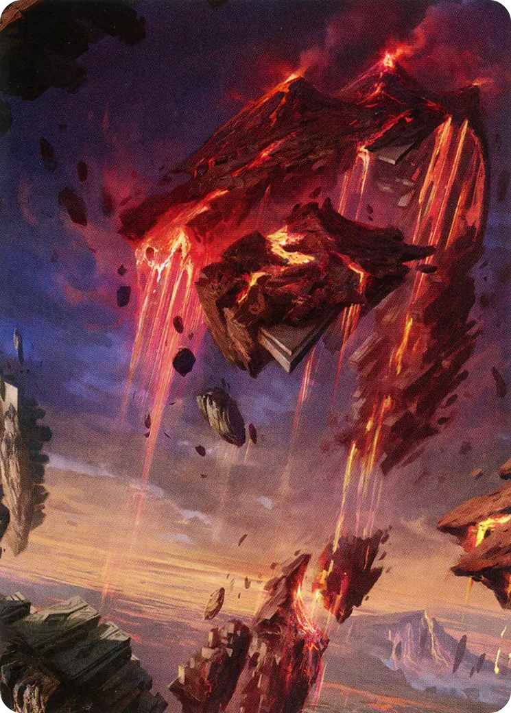 Mountain — Zendikar Rising Art Series — Magic: The Gathering