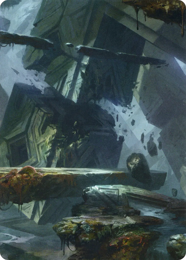 Swamp — Zendikar Rising Art Series — Magic: The Gathering