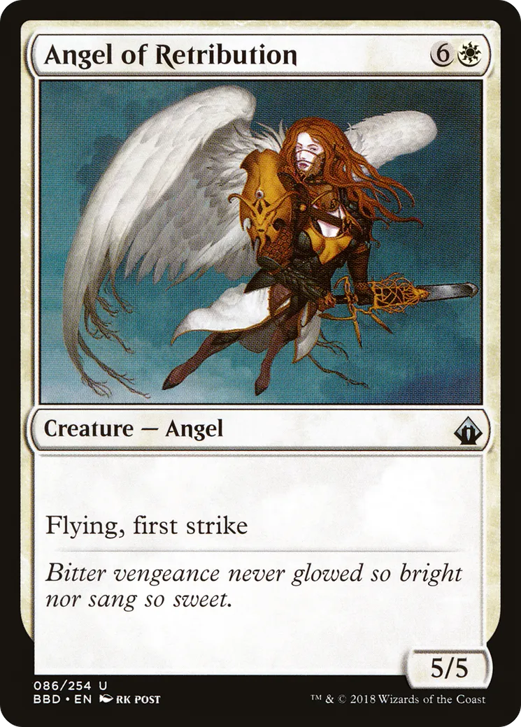Ange du châtiment — Battlebond — Magic: The Gathering