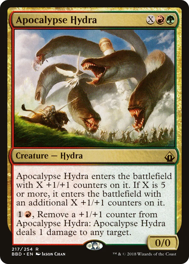Hydre de l'apocalypse — Battlebond — Magic: The Gathering