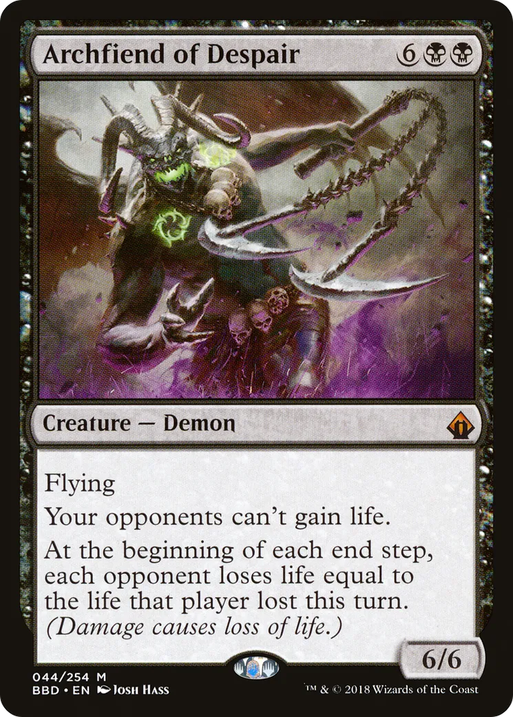 Archfiend of Despair — Battlebond — Magic: The Gathering