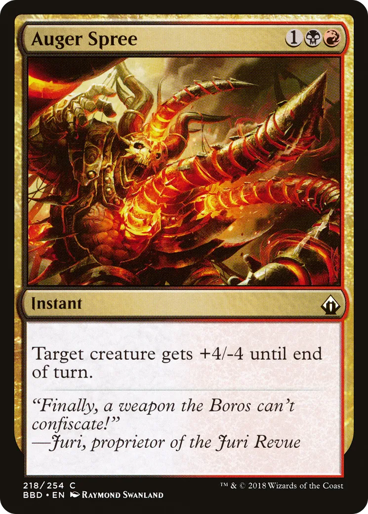 Auger Spree — Battlebond — Magic: The Gathering