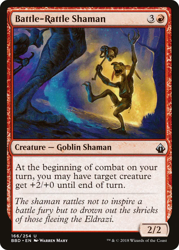 Battle-Rattle Shaman — Battlebond — Magic: The Gathering