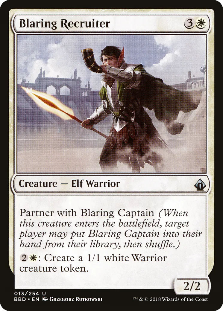 Blaring Recruiter — Battlebond — Magic: The Gathering