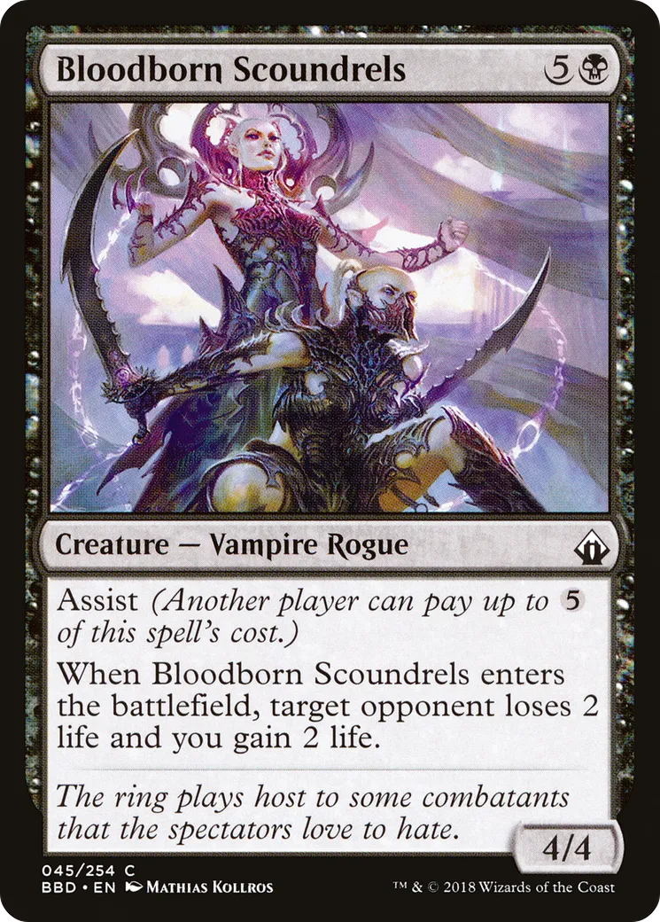 Bloodborn Scoundrels — Battlebond — Magic: The Gathering
