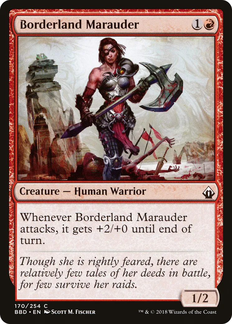 Borderland Marauder — Battlebond — Magic: The Gathering