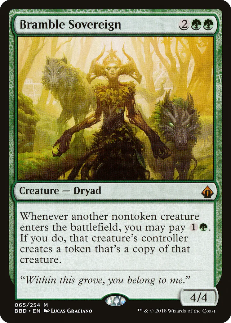 Souveraine des ronces from Battlebond - Magic: The Gathering